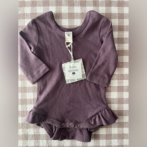 Kate Quinn NWT Ruffle Leg Onesie 6-12 months